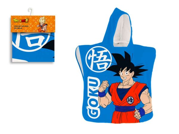 PONCHO DRAGON BALL